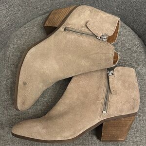 Frye Suede Ankle Boots 8.5M (see pics for marks)